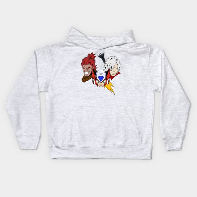 Capcom Squad Kids Hoodie by Kirkhardt Designs